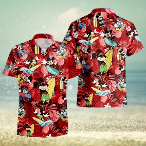 Mickey Mouse Costume Disney Full Printing Hawaiian Shirt