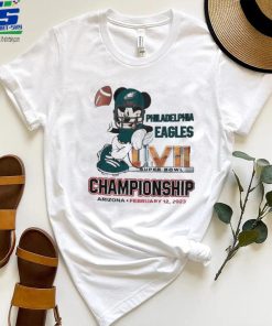 Mickey mouse philadelphia eagles super bowl champion shirt