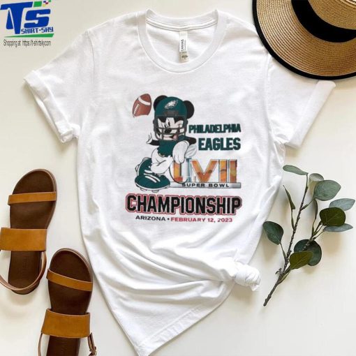 Mickey mouse philadelphia eagles super bowl champion shirt