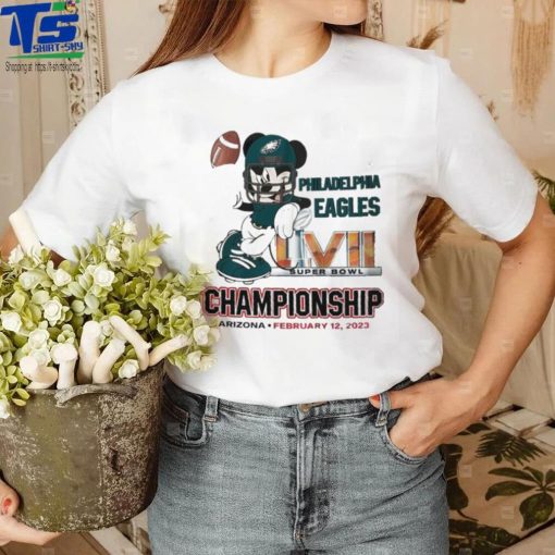 Mickey mouse philadelphia eagles super bowl champion shirt