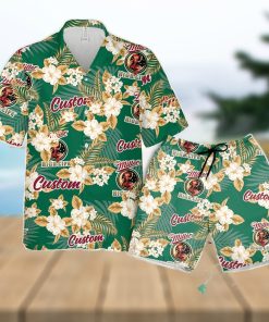 Miller High Life Hawaiian Shirt Flowers Pattern Personalized Gift Men And Women