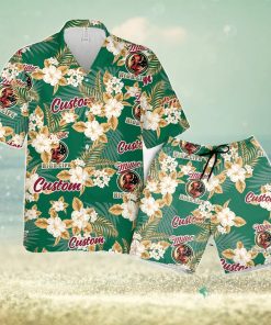 Miller High Life Hawaiian Shirt Flowers Pattern Personalized Gift Men And Women