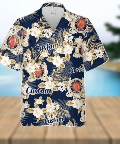 Miller Lite Hawaiian Shirt Flowers Pattern Personalized Gift Men And Women