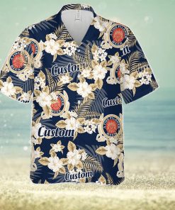 Miller Lite Hawaiian Shirt Flowers Pattern Personalized Gift Men And Women