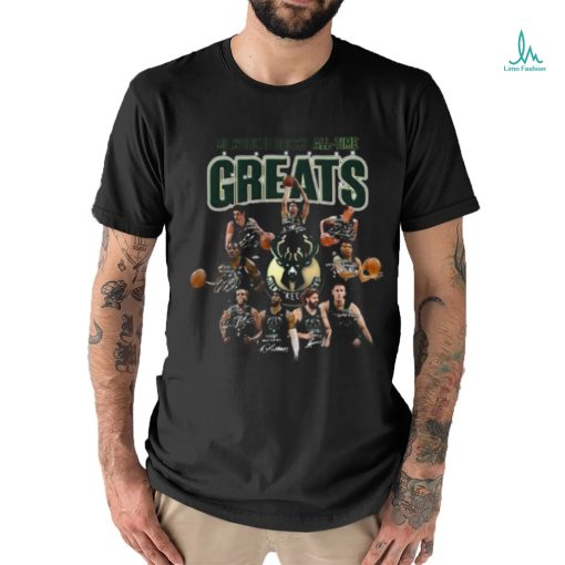 Milwaukee Bucks All Time Greats T Shirt