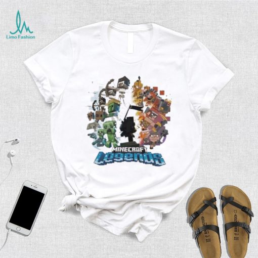 Minecraft merch minecraft legends shirt