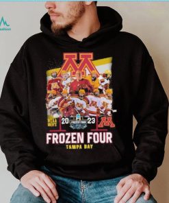 Minnesota Golden Gophers 2023 NCAA Mens Frozen Four Tampa Bay Team member Shirt shirt