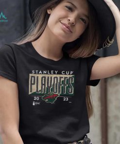 Minnesota Wild 2023 Stanley Cup Playoffs Tri Blend T Shirt