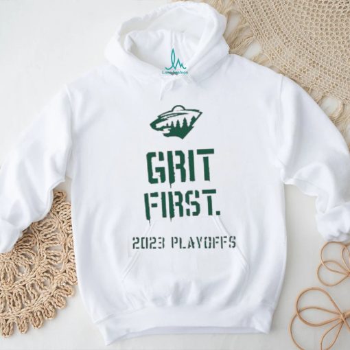 Minnesota Wild Grit First 2023 Playoff shirt