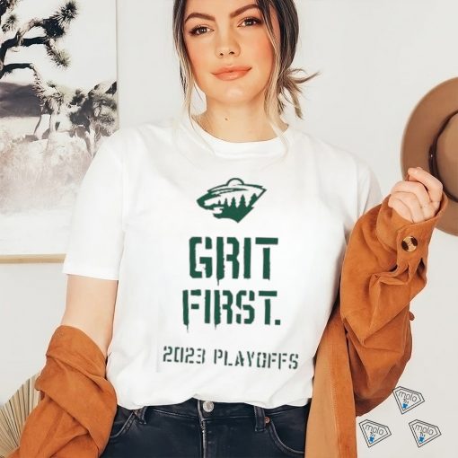 Minnesota Wild Grit First 2023 Playoff shirt