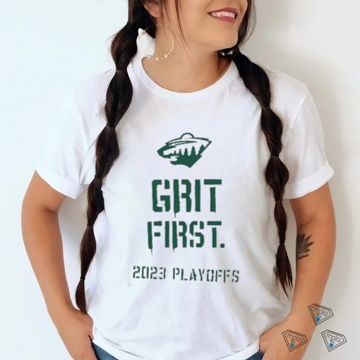 Minnesota Wild Grit First 2023 Playoff shirt