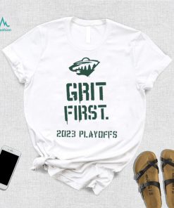 Minnesota Wild Hockey Club The Hockey Lodge Minnesota Grit First 2023 Playoff Shirt