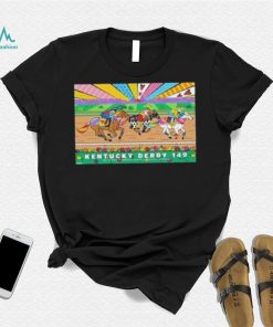 Mint Kentucky Derby 149 Art Of The Derby Tri blend Shirt