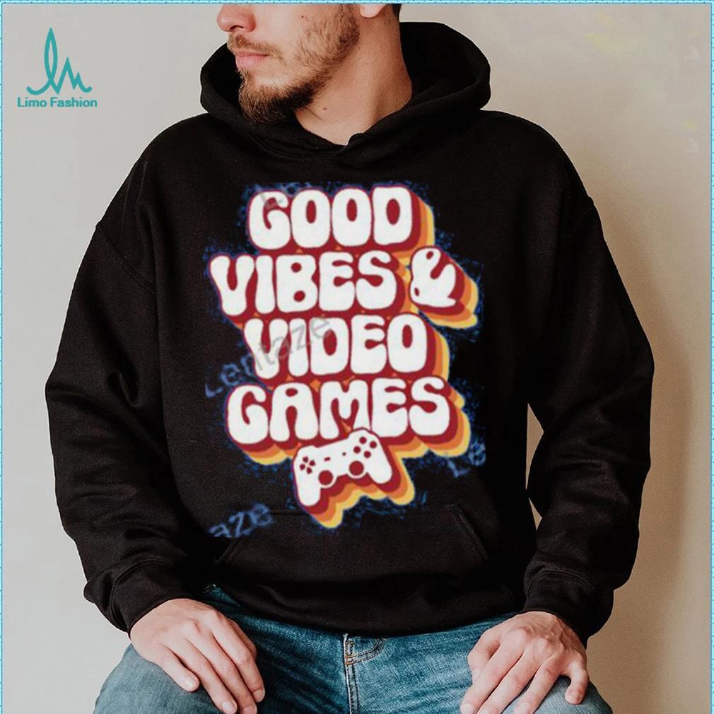 Mirandalorian Merch Good Vibes & Video Games Retro Shirt