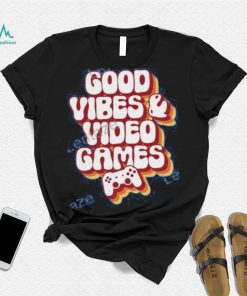 Mirandalorian Merch Good Vibes & Video Games Retro Shirt