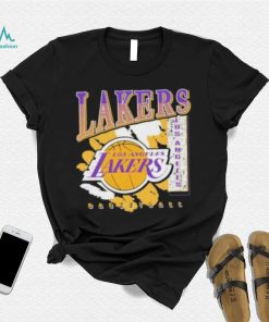 Mitchell And Ness L.A Lakers Paintbrush Crew shirt