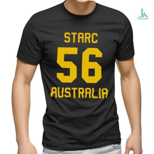 Mitchell Starc 56 Australian Cricket Jersey Shirt