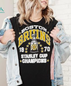 Mitchell and Ness Boston Bruins 1970 Stanley Cup Champions retro shirt