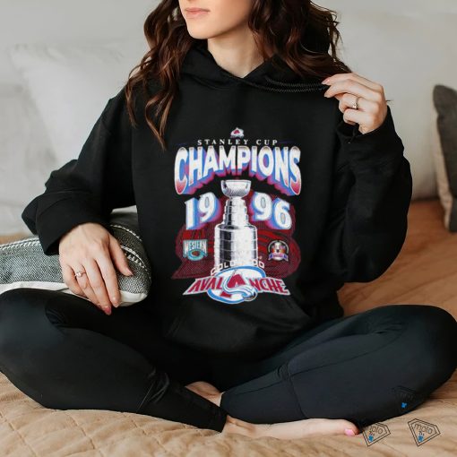 Mitchell and Ness Colorado Avalanche Stanley Cup Champions 1996 retro shirt