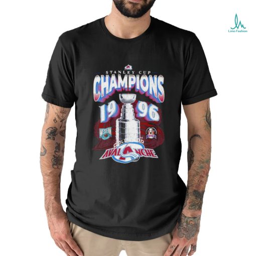 Mitchell and Ness Colorado Avalanche Stanley Cup Champions 1996 retro shirt