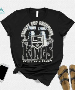 Mitchell and Ness Los Angeles Kings Stanley Cup Champions 2012 2014 Champs shirt