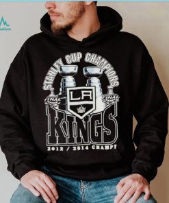 Mitchell and Ness Los Angeles Kings Stanley Cup Champions 2012 2014 Champs shirt