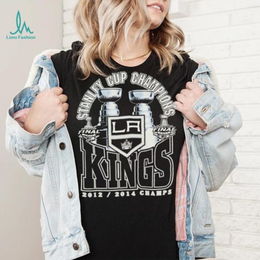 Mitchell and Ness Los Angeles Kings Stanley Cup Champions 2012 2014 Champs shirt