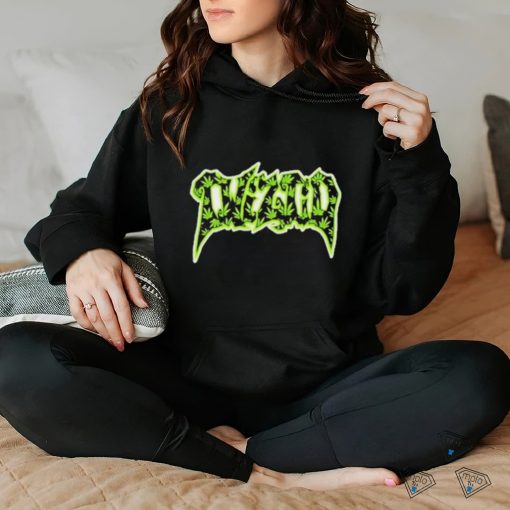 Mnestore twiztid 420 pattern patch embroidered pullover t shirt