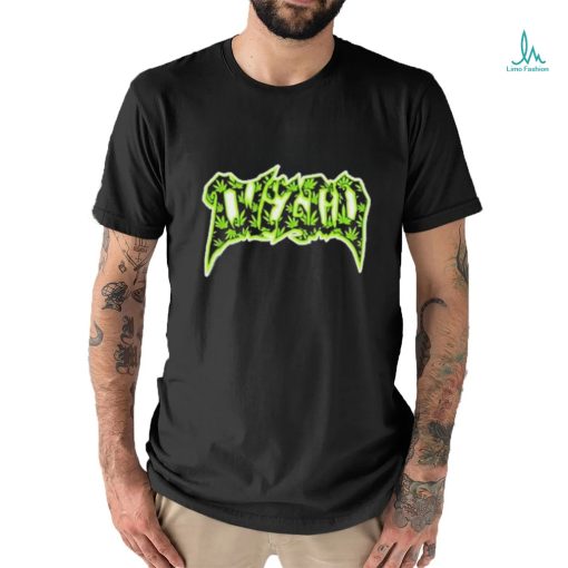 Mnestore twiztid 420 pattern patch embroidered pullover t shirt