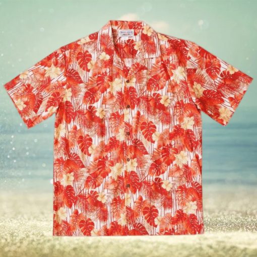 Monstera Pink High Quality Hawaiian Shirt
