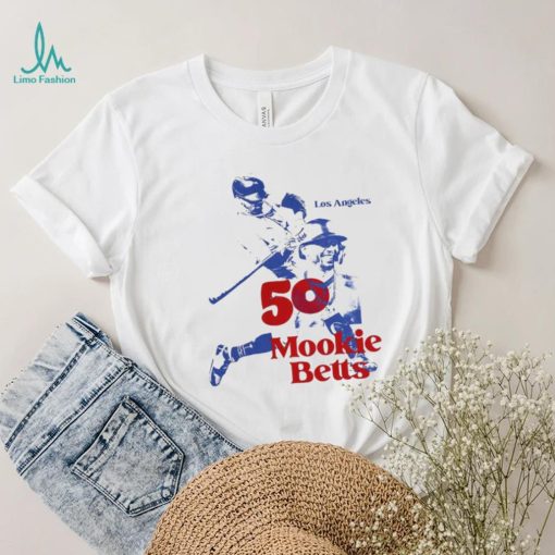 Mookie Betts Los Angeles Dodgers retro shirt