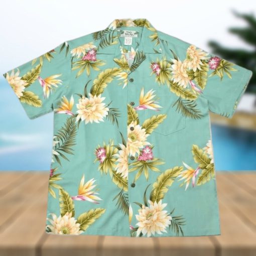 Mountain Blue Nice Design Hawaiian Shirt