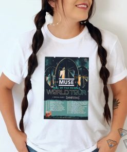 Muse World Tour 2023, Will Of The People New Album Poster Shirt