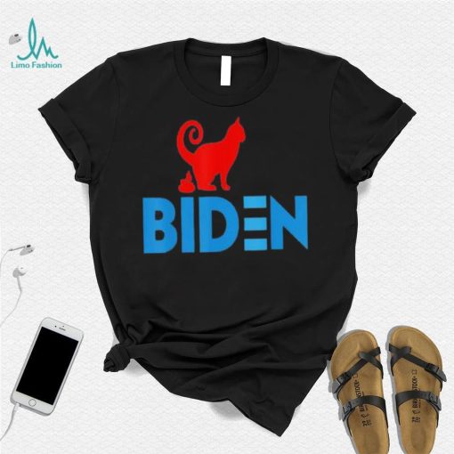 My Cat Hates Joe Biden I Love My Cat Anti Joe Biden Tee Shirt