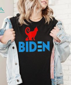 My Cat Hates Joe Biden I Love My Cat Anti Joe Biden Tee Shirt