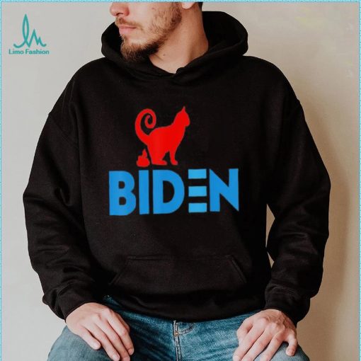 My Cat Hates Joe Biden I Love My Cat Anti Joe Biden Tee Shirt