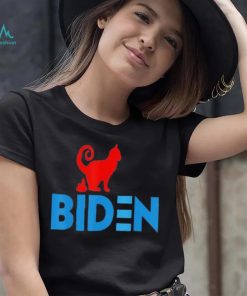 My Cat Hates Joe Biden I Love My Cat Anti Joe Biden Tee Shirt