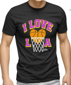 NBA Homage Los Angeles Lakers Hometown I Love La Shirt