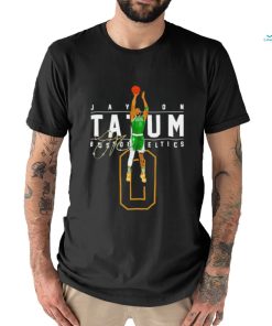 NBA Jayson Tatum Boston Celtics 0 Golden signature 2023 shirt
