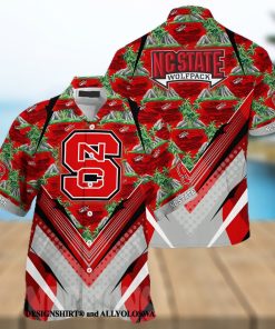 NC State Wolfpack Summer Hawaiian Shirt And Shorts For Sports Fans This Season