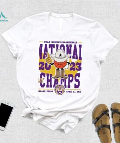 NCAA Women’s Basketball Natioanl Champs 2023 Dallas Texas LSU Tigers 2023 shirt
