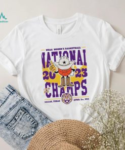 NCAA Women’s Basketball Natioanl Champs 2023 Dallas Texas LSU Tigers 2023 shirt