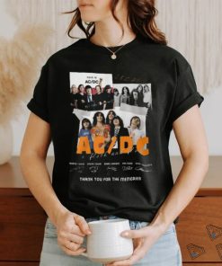 NEW AC DC Rock Band Thank You For The Memories T Shirt