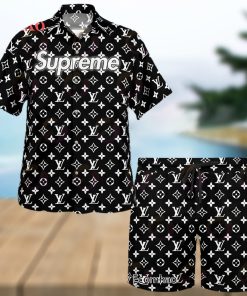 NEW Louis Vuitton Mix Supreme Hawaiian Shirt & Beach Shorts - Limotees
