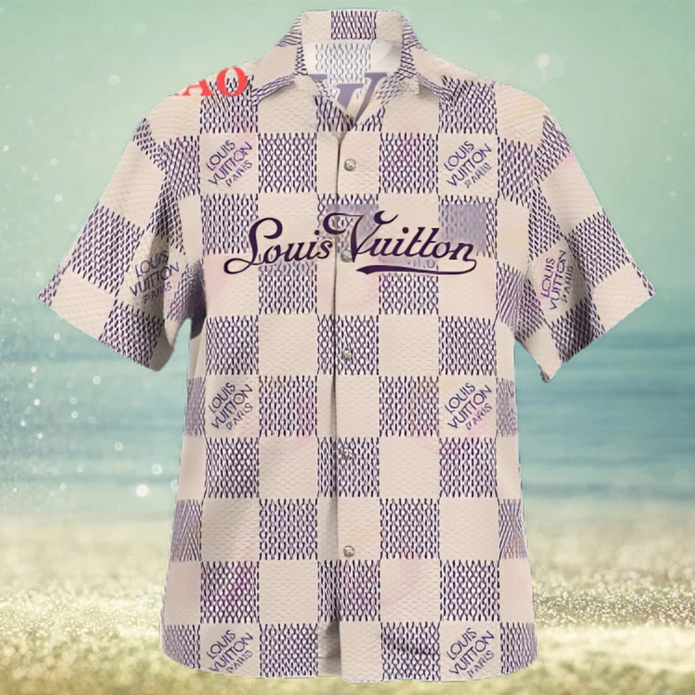Louis Vuitton Blue Sky Symbol Full Print Hawaiian Shirt Beach Shorts And  Flip Flops - Hot Sale 2023