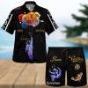 NEW Versace Black Gold Hawaiian Shirt & Beach Shorts