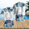 NFL Los Angeles Chargers Special Hawaiian Design With Flowers And Big Logo Button Shirt