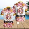 NFL Houston Texans Special Hawaiian Design With Flowers And Big Logo Button Shirt