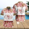 NHL Detroit Red Wings Special Hawaiian Design With Dolphins And Waves Button Shirt