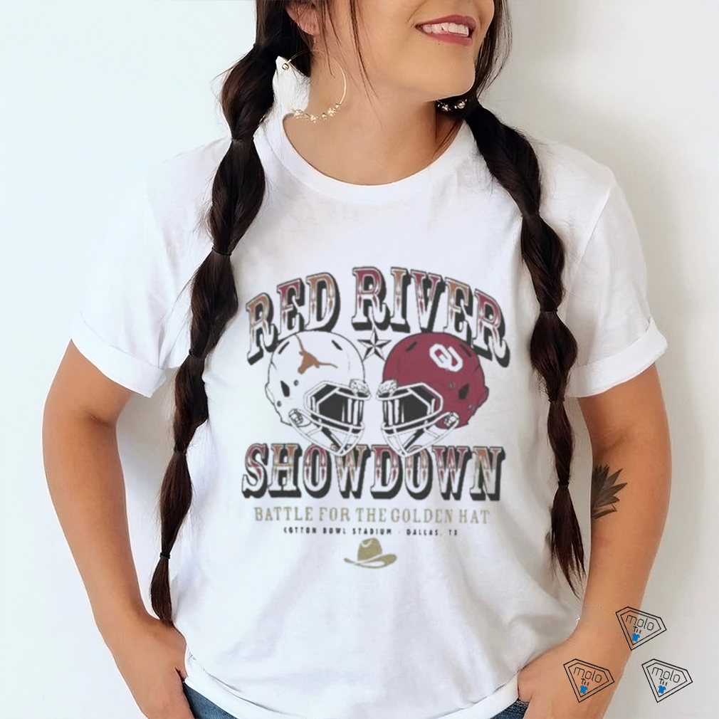 Official NFL Shop Texas Longhorns Vs. Oklahoma Sooners Champion 2022 Red  River Showdown shirt - Limotees